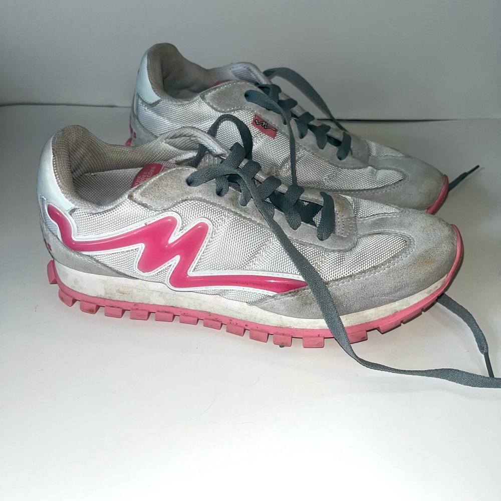 Marc Jacob’s The Jogger Gray and Pink Women’s Sneakers, size 39